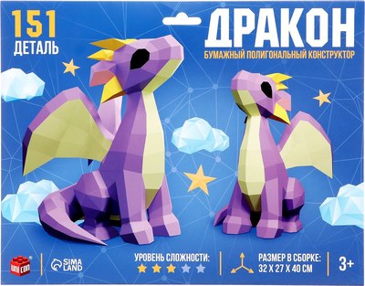 Конструктор Unicon Дракон / 9642138 - фото