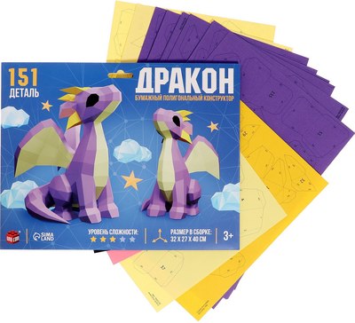 Конструктор Unicon Дракон / 9642138