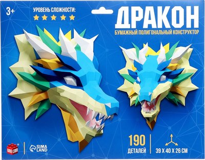 Конструктор Unicon Дракон / 9642139 - фото