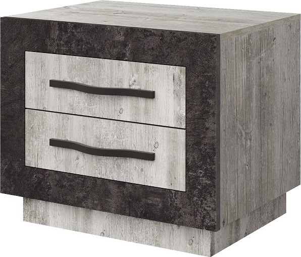 Прикроватная тумба Мебель-КМК 2Я Эстель 0738.8-02 - фото