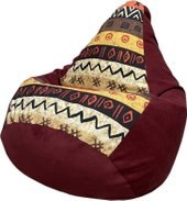 Бескаркасное кресло Flagman Груша Макси Г2.4-138 - фото