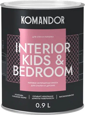 Краска KOMANDOR Interior Kids&Bedroom База А - фото