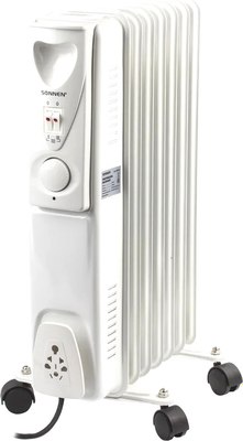 Масляный радиатор Sonnen DFS-07 / 453498 (белый) - фото