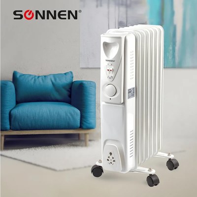 Масляный радиатор Sonnen DFS-07 / 453498 (белый)