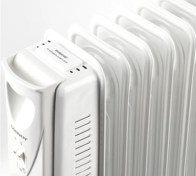 Масляный радиатор Sonnen DFS-07 / 453498 (белый)