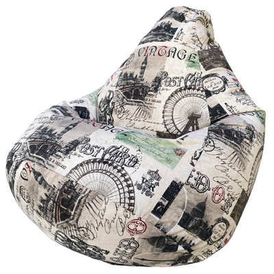 Бескаркасное кресло Flagman Груша Мега XXXL Г3.4-03 - фото