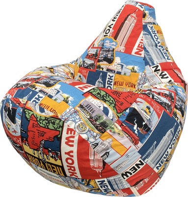 Бескаркасное кресло Flagman Груша Мега XXXL Г3.4-12 - фото