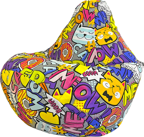 Бескаркасное кресло Flagman Груша Мега XXXL Г3.4-59 - фото