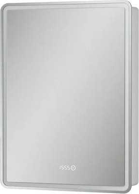 Шкаф с зеркалом для ванной EQUIL Nice LED 60 с часами