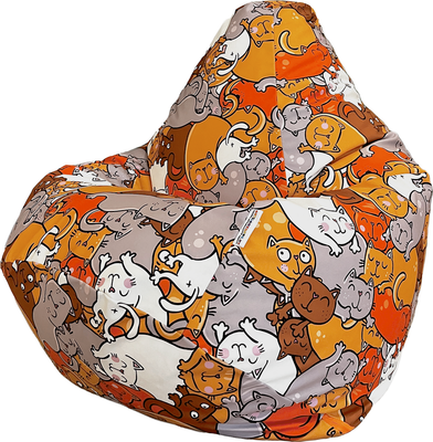 Бескаркасное кресло Flagman Груша Мега XXXL Г3.5-216 - фото