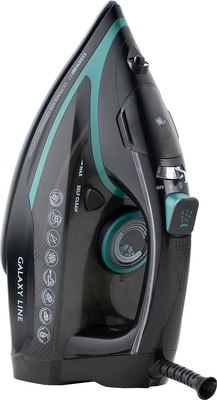 Утюг Galaxy Line GL 6136 (черно-зеленый)
