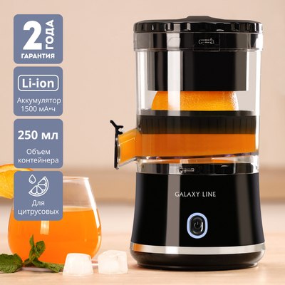 Соковыжималка электрическая Galaxy Line GL 0855 (черный)