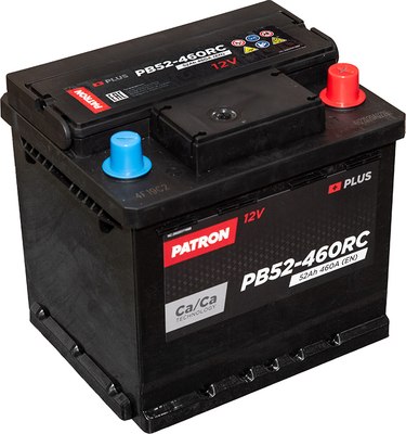 Автомобильный аккумулятор Patron Plus PB52-460RC - фото