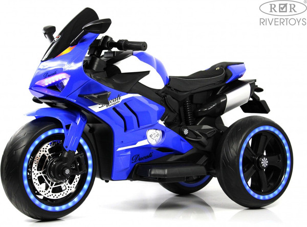 Детский мотоцикл RiverToys М777БХ