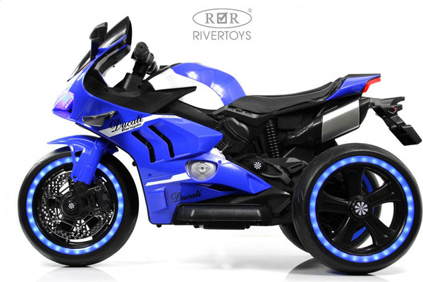 Детский мотоцикл RiverToys М777БХ