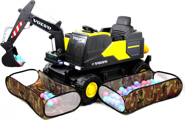 Детский автомобиль RiverToys Трактор Volvo / Y444YY - фото