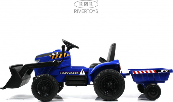 Детский автомобиль RiverToys Трактор-погрузчик / T333TT