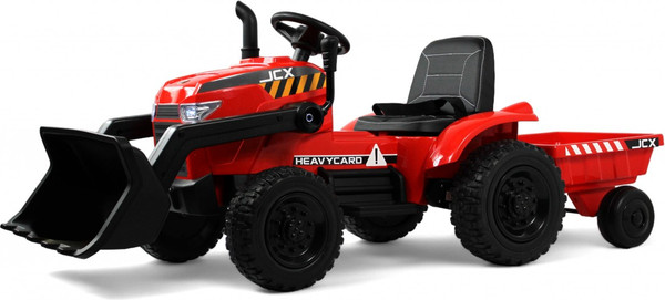 Детский автомобиль RiverToys Трактор-погрузчик / T333TT - фото