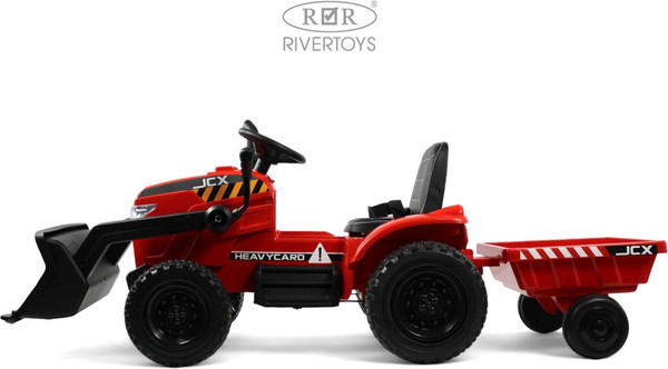 Детский автомобиль RiverToys Трактор-погрузчик / T333TT