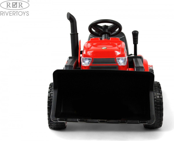 Детский автомобиль RiverToys Трактор-погрузчик / T333TT