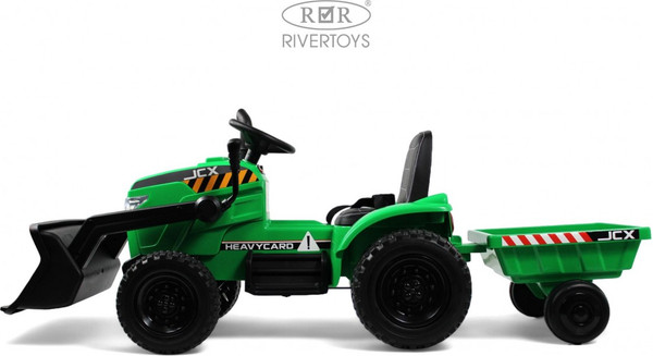 Детский автомобиль RiverToys Трактор-погрузчик / T333TT