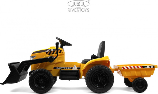 Детский автомобиль RiverToys Трактор-погрузчик / T333TT