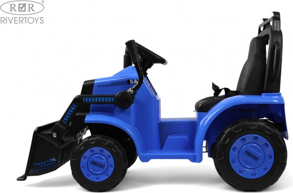 Детский автомобиль RiverToys Трактор-погрузчик / C004MC