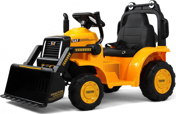 Детский автомобиль RiverToys Трактор-погрузчик / C004MC - фото