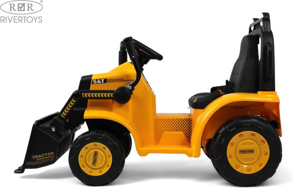 Детский автомобиль RiverToys Трактор-погрузчик / C004MC