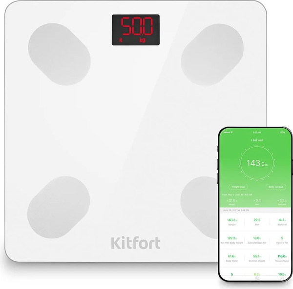 Напольные весы электронные Kitfort КТ-839 - фото
