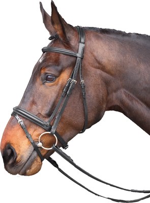 Оголовье для лошади Shires Velociti FULL / 5003/BLACK/FULL - фото