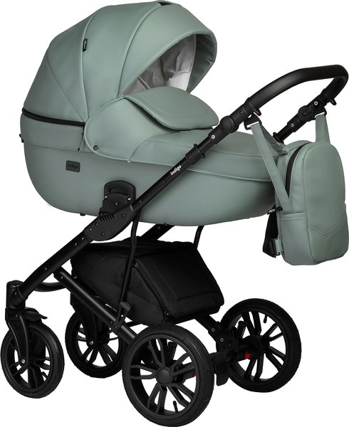 Детская универсальная коляска INDIGO Mio Eco 2 в 1 - фото