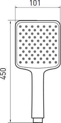 Лейка ручного душа Gross Aqua Edge GA1550