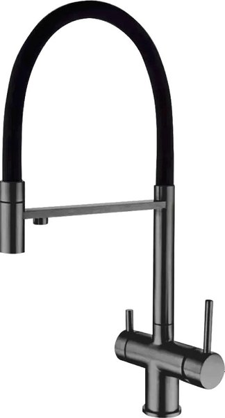 Смеситель Gross Aqua Neosteel 3188611SSGMB - фото