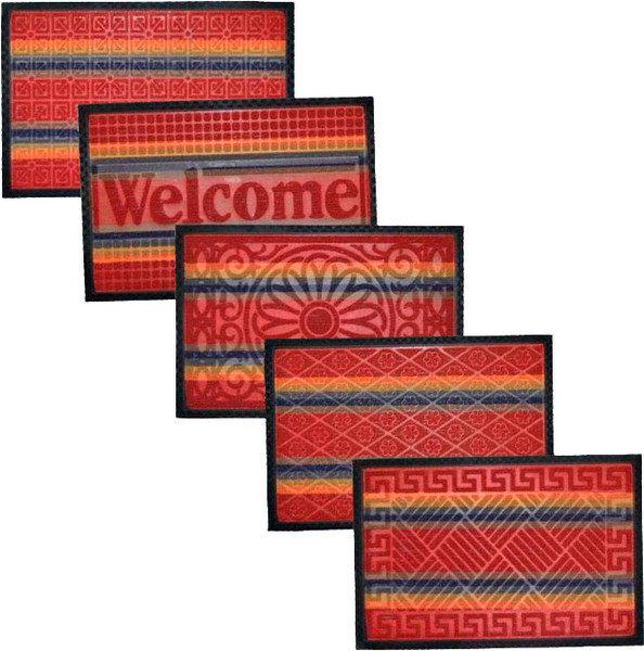 Коврик грязезащитный ComeForte Уют Мультиколор 80x120