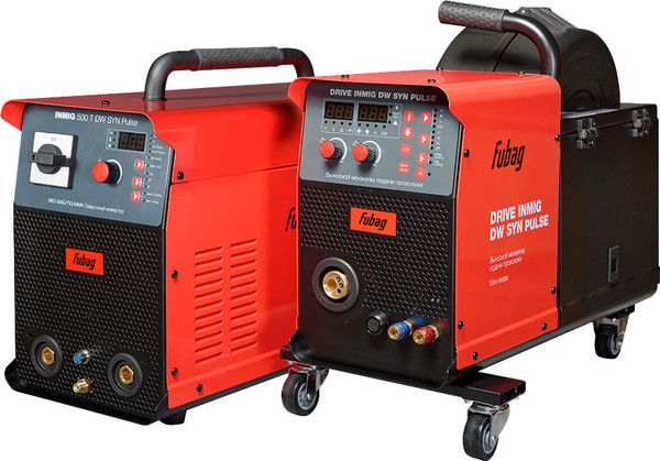 Полуавтомат сварочный Fubag Inmig 500T DW SYN Pulse+Drive Inmig DW SYN Pulse+Горелка FB 400 - фото