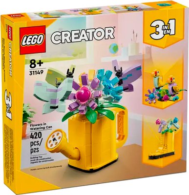 Конструктор Lego Creator Цветы в лейке 3 в 1 / 31149 - фото