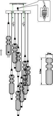 Люстра Omnilux OML-51806-37
