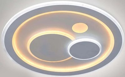 Люстра Estares Boom 100W R-APP-480x60-WHITE/WHITE-220-IP20 - фото