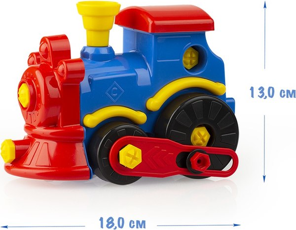 Игрушка-конструктор Стром Паровозик Томми / У1044