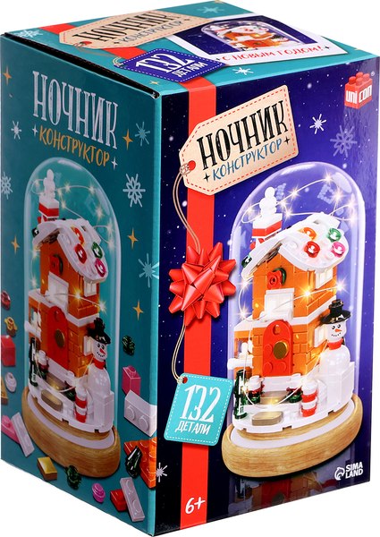 Конструктор Unicon Домик / 10440229 - фото