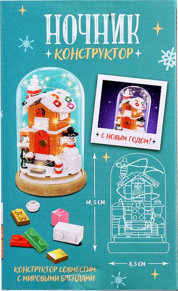 Конструктор Unicon Домик / 10440229