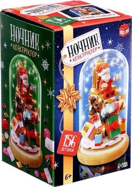 Конструктор Unicon Дед Мороз / 10440232 - фото