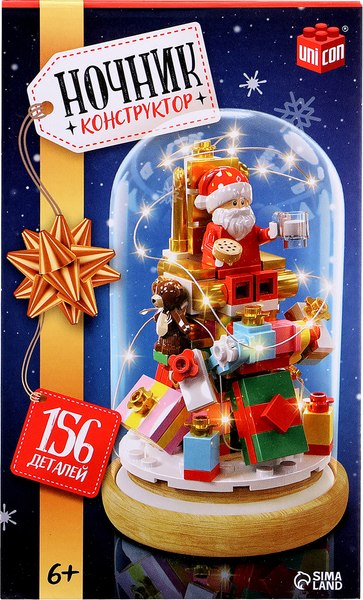 Конструктор Unicon Дед Мороз / 10440232