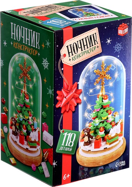 Конструктор Unicon Елочка / 10440228 - фото