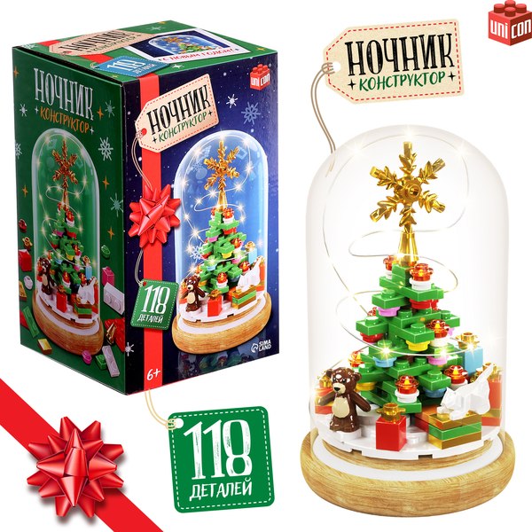 Конструктор Unicon Елочка / 10440228