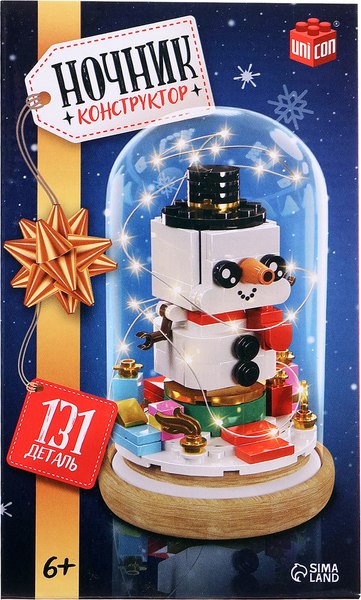 Конструктор Unicon Снеговик / 10440231