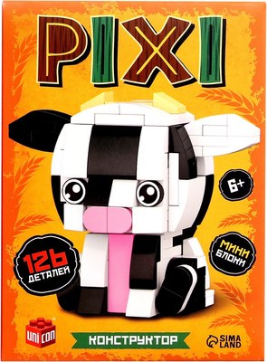 Микроконструктор Unicon Pixi. Коровка 1011A-6 / 10114286