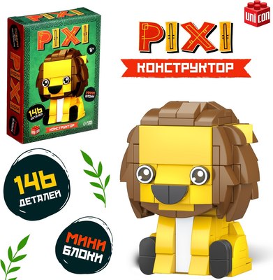 Микроконструктор Unicon Pixi. Лев 1011A-3 / 10114283