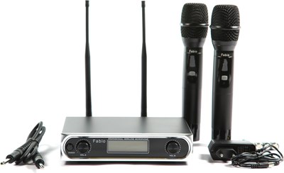 Радиосистема микрофонная Fabio J10 BK